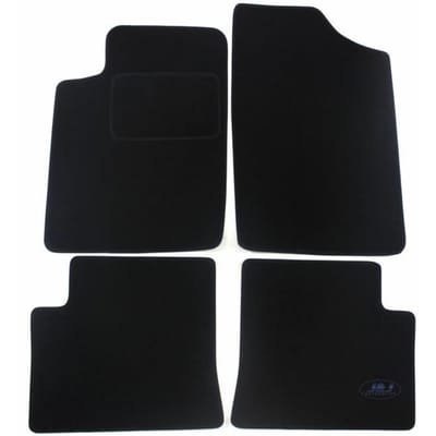 Tapis De Sol Noir Velours - J&J AUTOMOTIVE - Citroën Xsara 1997-2004 - Sur Mesure - Antidérapant - Imperméable noir