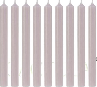 Cactula mooie dinerkaarsen 19.5 cm Nude| 18 stuks | 6 branduren