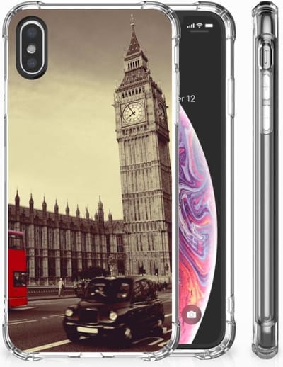 Apple iPhone X | Xs Telefoonhoesje met valbescherming Londen