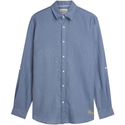 Scotch & Soda Seasonal Core Linen Regularfit Shirt