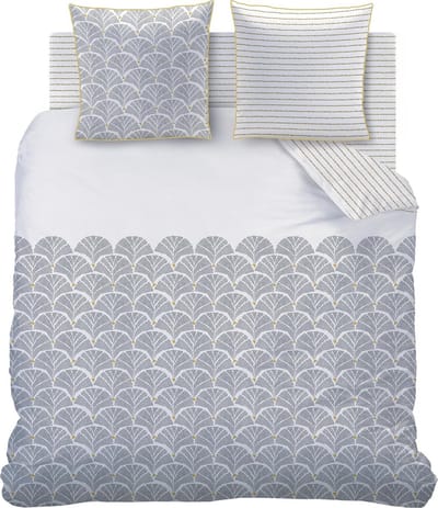 Matt & Rose Dekbedovertrek Rêve Déco - Lits Jumeaux - 240 x 220 cm - Katoen