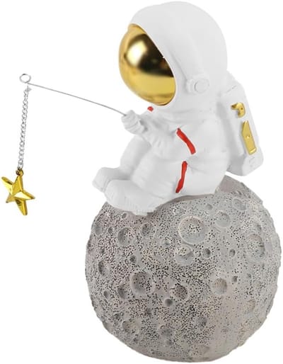 Astronaut Beeldje voor Bureau, Decoratie voor Kinderen, Ruimte Thema Accessoires voor Thuis en Kantoor