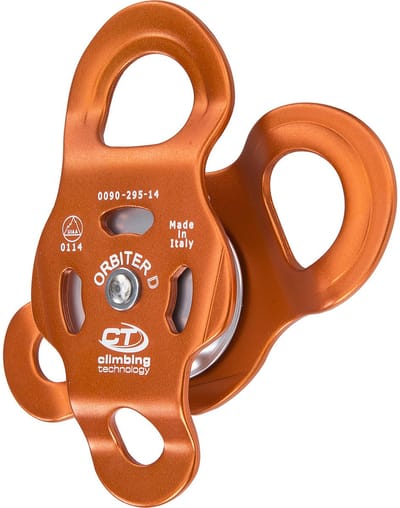Climbing Technology Orbiter katrol D oranje