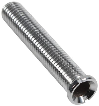 Dailygoods - M12 x 70 mm keukenspoelbak - holle schroef - roestvrij en corrosiebestendig - messing - vervangingsschroef - ideaal voor spoelbakken - zi...