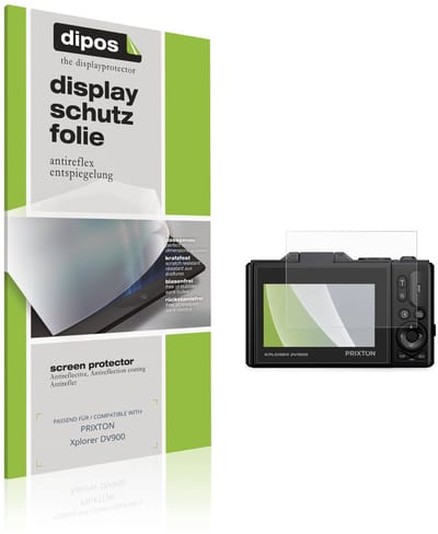 dipos – 4x Matte Beschermfolie geschikt voor PRIXTON Xplorer DV900 | Krasbestendige & antireflecterende Screenprotector Ultra-Thin