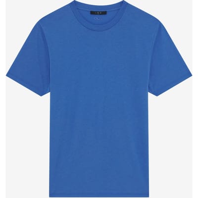 IRO Paris Okobo T-shirt Deep Blue Size: S | Basic T-Shirts Outlet | Heren | Blauw