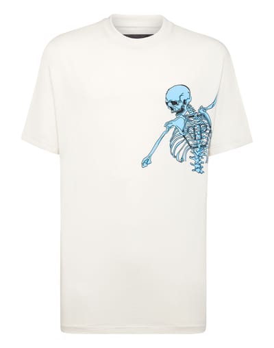 T-Shirt Ronde Hals Skeleton