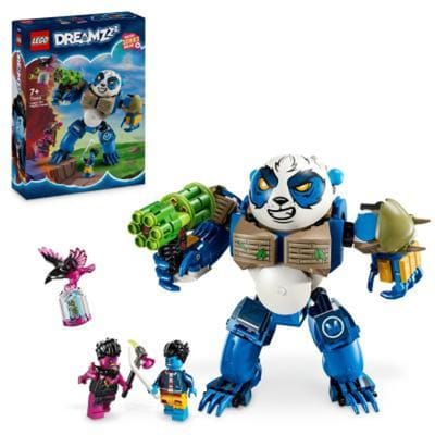 LEGO® DREAMZzz™ Logan de machtige panda speelgoed met minifiguren, herbouwbare dierenspeelset voor jongens en meisjes, cadeau voor kinderen vanaf 7 jaar 71480