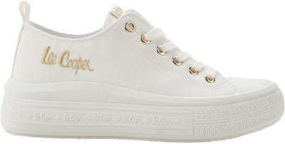 Lee Cooper Schoenen Dames Cooper LCW 26 Wit - Maat 36