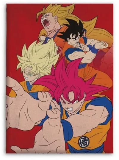 Dragon Ball Z Fleece plaid 110 x 150 cm