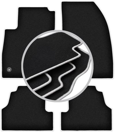 CARLUX-SILVER automatten voor: Opel Mokka crossover (2012-2016)