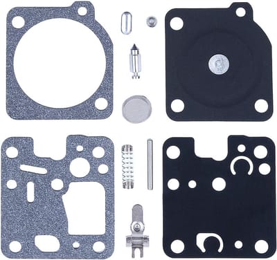 Carburateur Reparatieset voor Echo en Zama Modellen zoals GT200, SRM230 en HC-180 - Inclusief Onderdelen en Handleiding