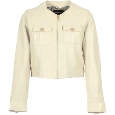 Dames leren ritsjack Oakwood Susan