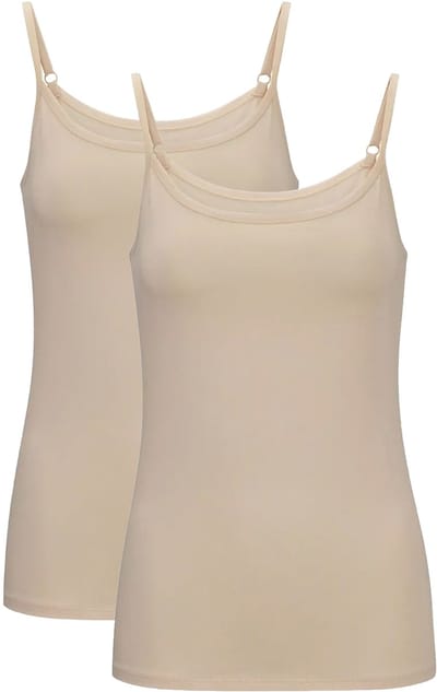 FALKE Daily Comfort Multipack ademend katoen top van onderlaag dames beige - maat XS