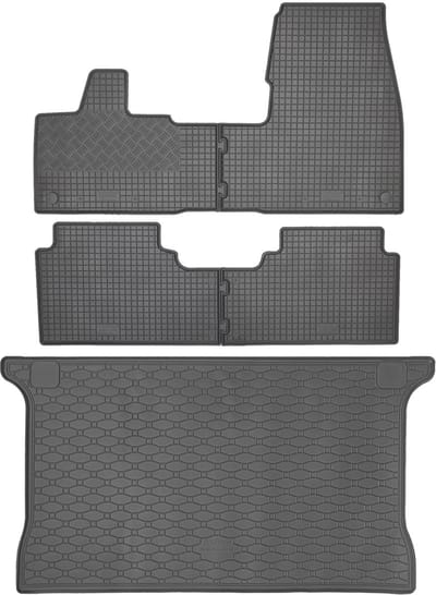 Max-Dywanik Rigum - Kofferbakmat en Autogootset - BMW i3 Hatchback - 11.2013-07.2022 - Zonder Stoppers