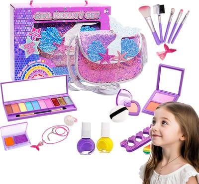 Prinses Schmink Set - Kinder Make-up - Verkleden en Spelen - Veilig en Wasbaar