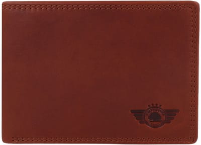 Greenburry Vintage Portemonnee RFID-bescherming Leer 12.5 cm - Jongens - Horizontaal - natur