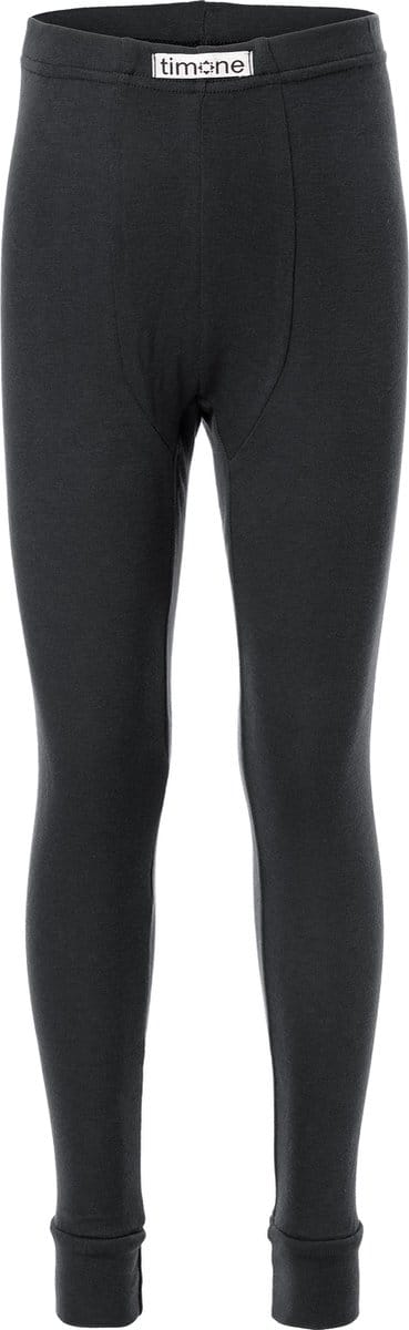 Timone Kinderen Thermobroek - Sport - Sporbroek - Lang - Katoen - TI-TI30-128 - Zwart - 116