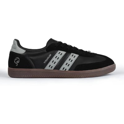 Heren Sneaker Titanium - Zwart/Lichtgrijs