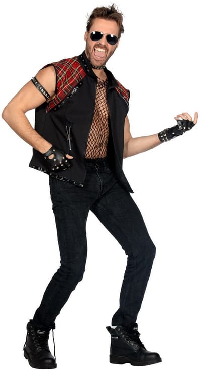 Punk Vest Heren - Maat S