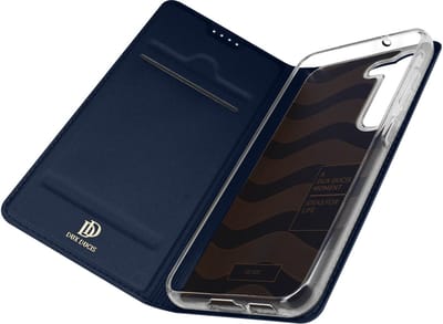 Dux Ducis Skin Pro Hoesje Geschikt voor Samsung Galaxy S23 Portemonnee Blauw