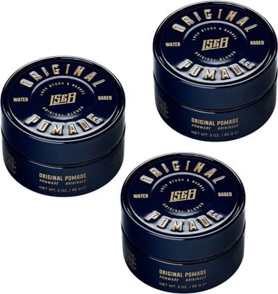 3 x LS&B Original Blends Original Pomade, 85 gram (Lock Stock & Barrel)