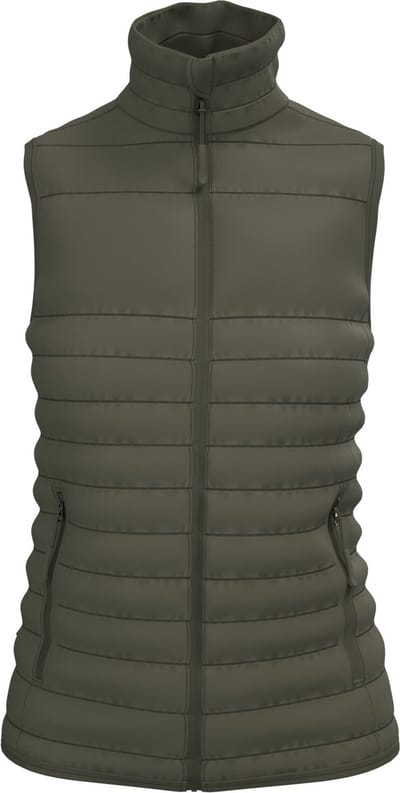 iDeal Basic Brand Gewatteerde dames bodywarmer IB6173 - Ideal Urban Khaki - XS