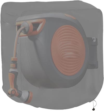 Beschermhoes Slanghaspel - Waterdichte Cover - Tuinonderhoud - 420D Oxford Stof - 60x45x60cm - Grijs