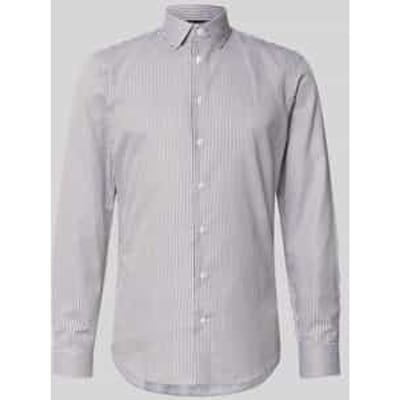 slim fit zakelijk hemd met kentkraag