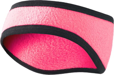 Ladeheid Herren Dames Hoofdband Oorwarmer - Fleece - Polyester - LA-LA40-204-BA - Lichteroze - Eén maat