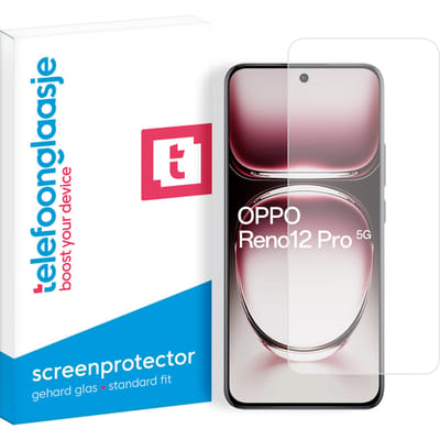 OPPO Reno12 Pro screenprotector gehard glas