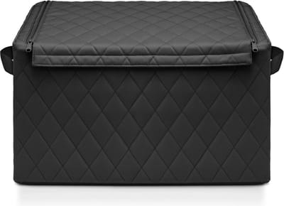 Reisenthel Storagebox L Opbergbox - 58L - Rhombus Black Zwart