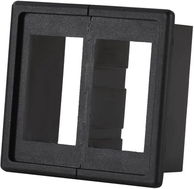 Allecto - Slot Rocker Switch Panel - Stevige Switch Houder voor Auto's - Gebruiksvriendelijk en Betrouwbaar - Geschikt voor Boot - Perfect voor Aut...