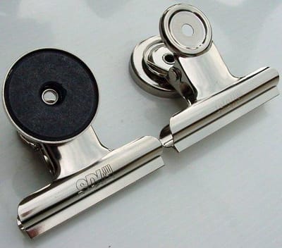 EXXO #21200 - Magnetische Papierklemmen - 50mm - 60 stuks