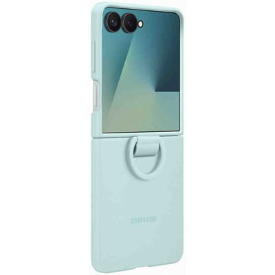 Samsung Galaxy Z Flip7 - Ring Case (Silicone) - Mint