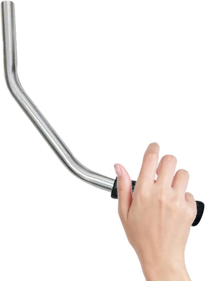 Grasmaaier Handvat - Trimmer Handvat - Parkonderhoud - Ergonomische Greep - 35 cm - Zwart en wit