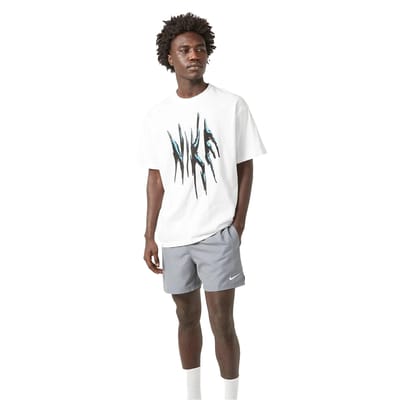 Nike Heren geborduurd logo zwembroek Regular (Koel Grijs)