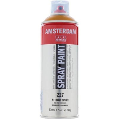 Spuitbusverf - Spraypaint - #227 - Gele oker - Amsterdam - 400ml