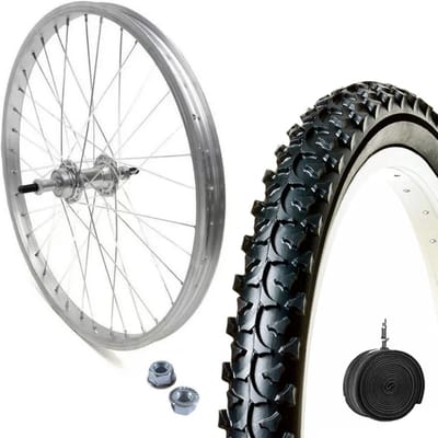 Compleet Achterwiel 26 inch met MTB Band en Binnenband | Geschikt voor 6/7 Versnellingen