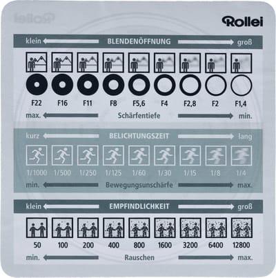 Rollei Cleaning Colth / Lensdoek 20x20 met Handige Tips