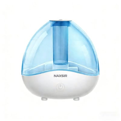 NAXSIR Luchtbevochtiger met 1,5L Tank & LED Nachtlicht - Stille Ultrasone Verstuiver voor Slaapkamer,Kantoor