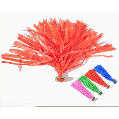 5 Stuks Plastic Shuttlecock Duurzaam Voor Kicking Flower Shuttlecock Volwassenen En Kinderen'S Fitness Gekleurde Papieren Shuttlecock