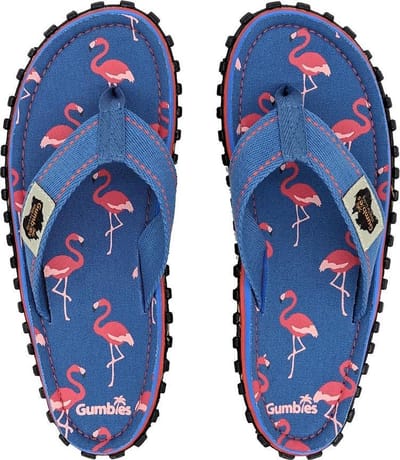 Gumbies Teenslippers | Unisex | Flamingo | Blauw Rood | Maat 46