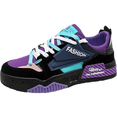 Mode Rood Koppel Skateboard Schoenen Straat Hip Hop Designer Sneakers Heren Skateschoenen Originele Heren Platform Sneakers Tenis Skate 43 black
