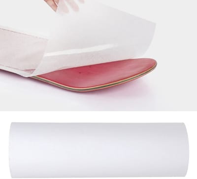 Dailygoods - Transparent Skateboard Schuurpapier - Slijtvast en Scheurbestendig - Transparant - Ideaal voor Skaters - Perfect voor Longboarden - 333x9...