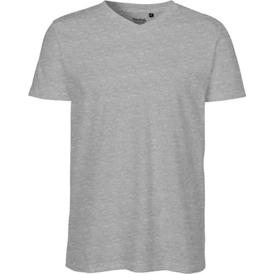 Neutral Men´s V-Neck T-Shirt NE61005 - Sport Grey - S
