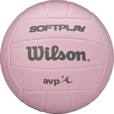 Wilson AVP Soft Play Volleybal - Maat 5 - Zacht Roze