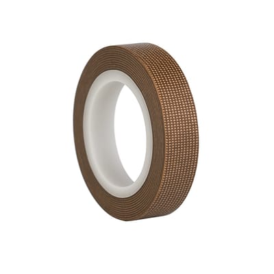 Hittebestendige Tape 300°C - PTFE Tape - 13mm - 0.18mm dikte - 10m - Bruin