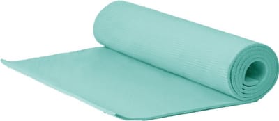 Yogamat/fitness sport matje - groen - 180 x 51 x 1 cm - Sportmat - Thuis sporten - rubber