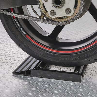Datona® Rollerbank aluminium - Voor motor tot 500 kg - Compact 30,5x23x4 cm - Rollen Ø33 mm L190 mm - Anti-slip - 1,8 kg
